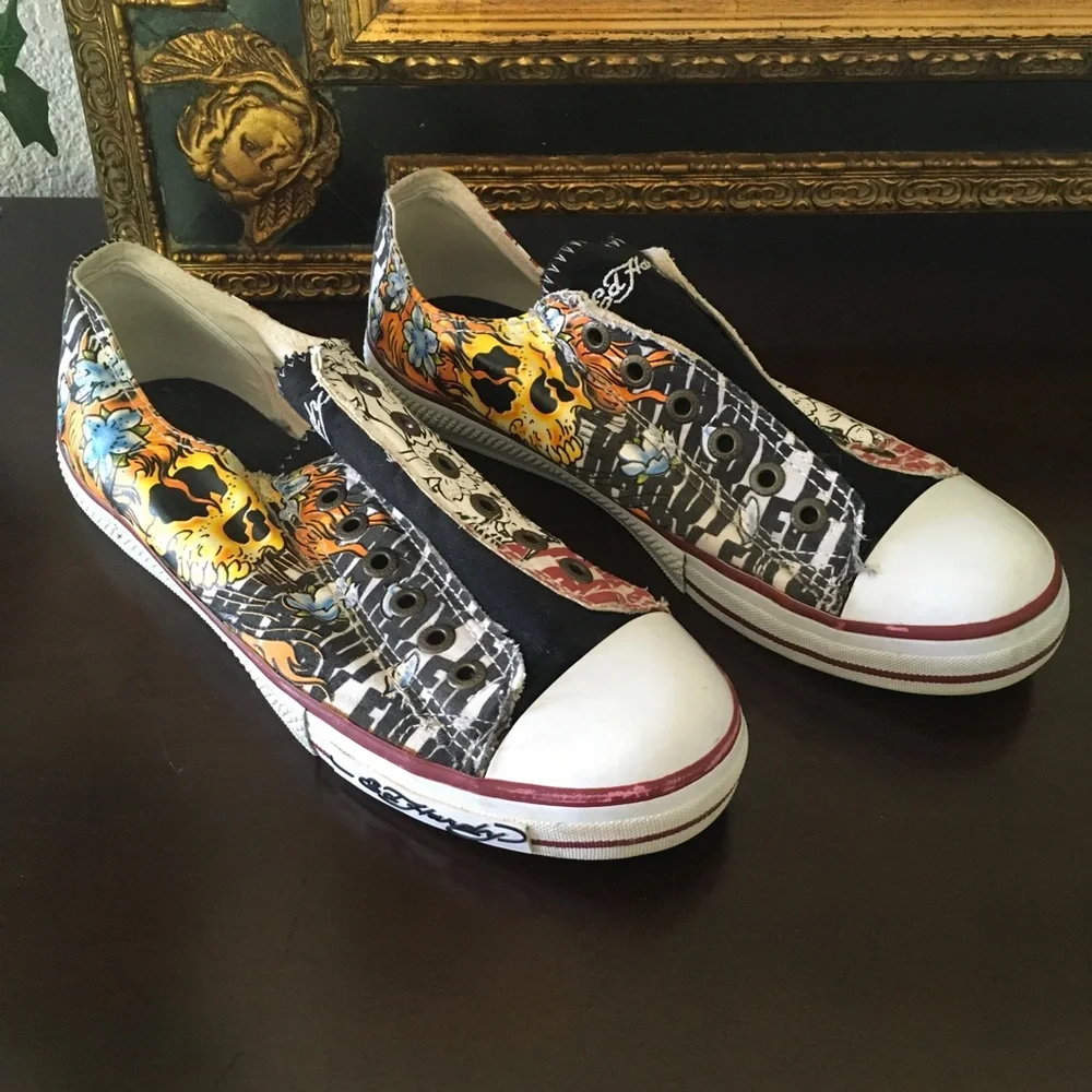 Ed Hardy sneakers Sz 9
